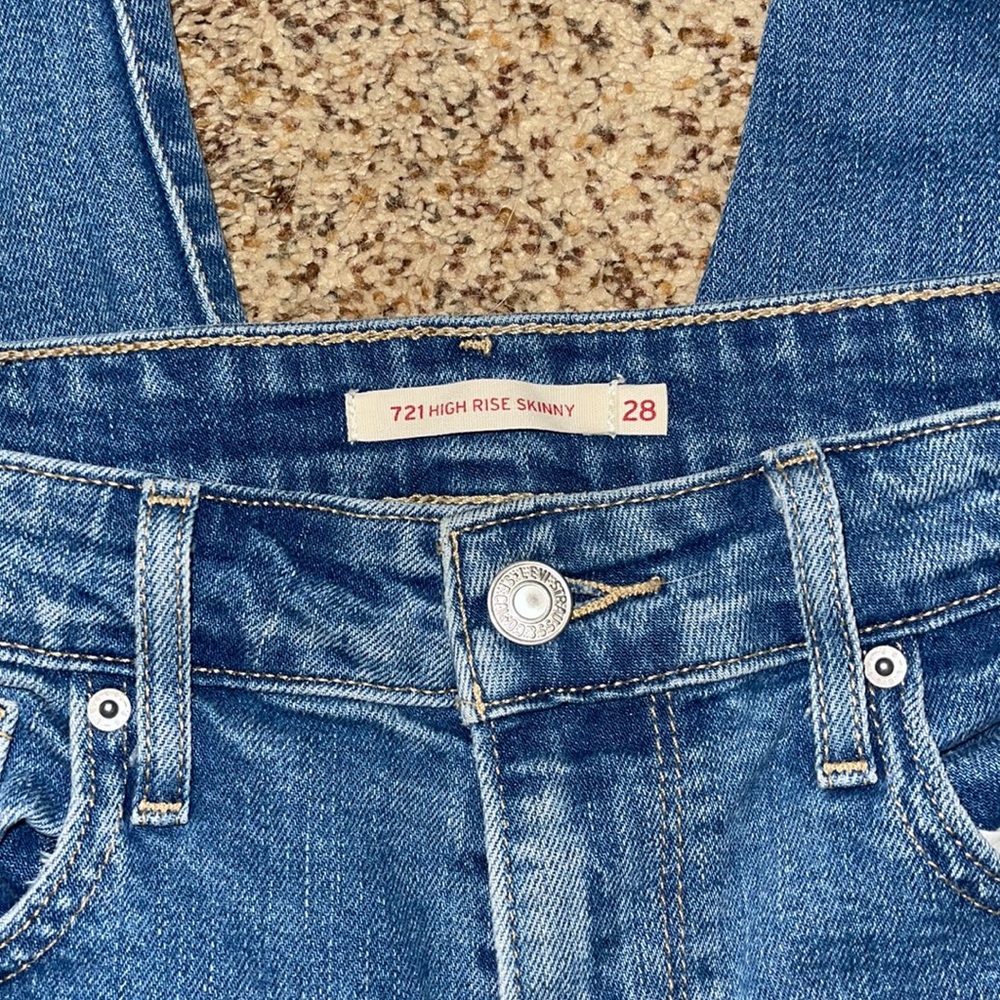 Levi’s 721 high rise skinny - Picture 3 of 3